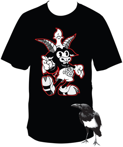 SHIRT: BAPHOMET CARTOON