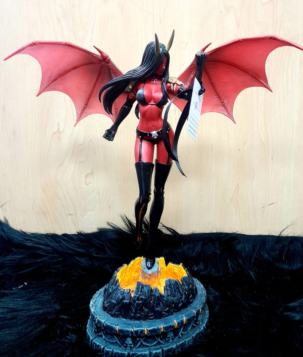 Purgatori demon statue