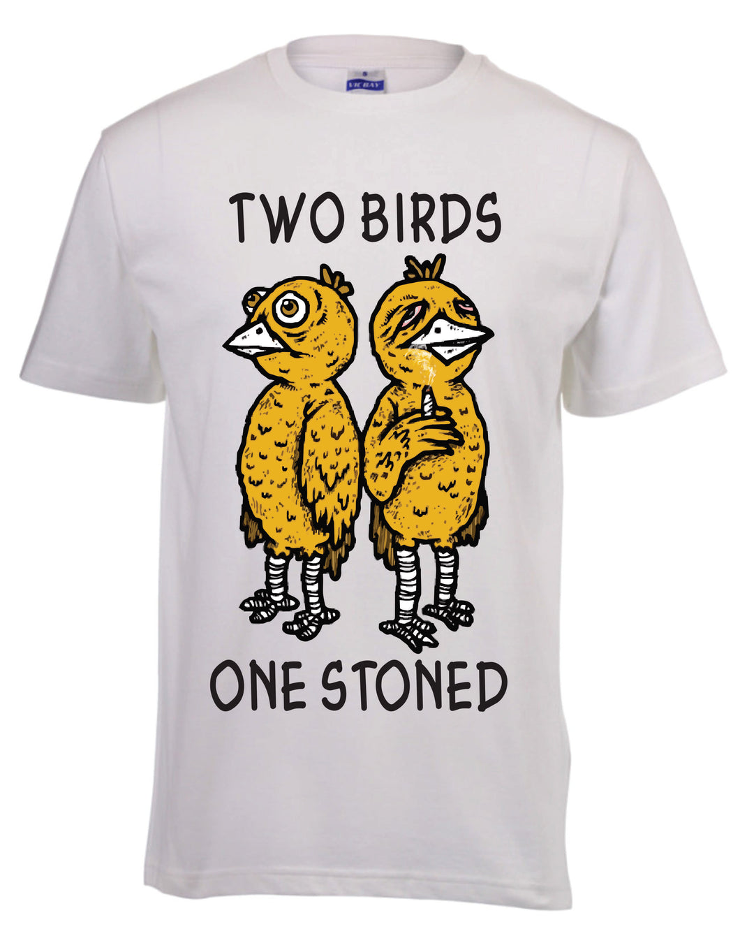 T-SHIRT Two birds one stoned