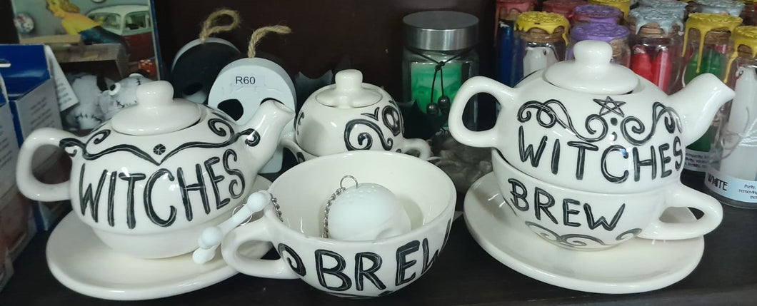 Witches tea set