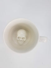 MUG: Coffee cup with secret Skull