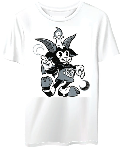 T-SHIRT: Cartoon Baphomet