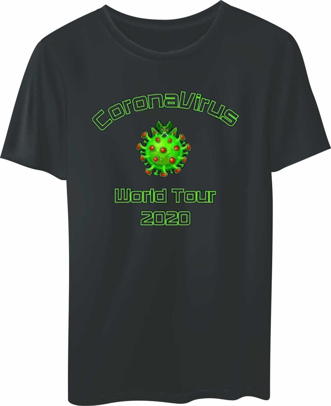 T-SHIRT: Corona Virus World Tour
