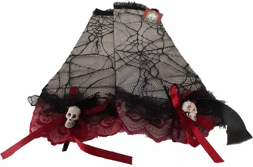 GLOVES: Lace Skull Gloves