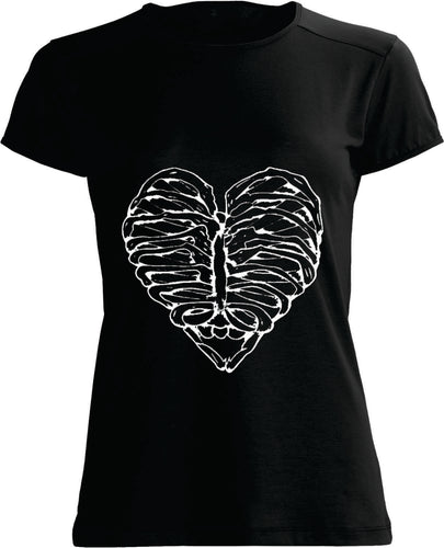 T-SHIRT: Heart Ribcage