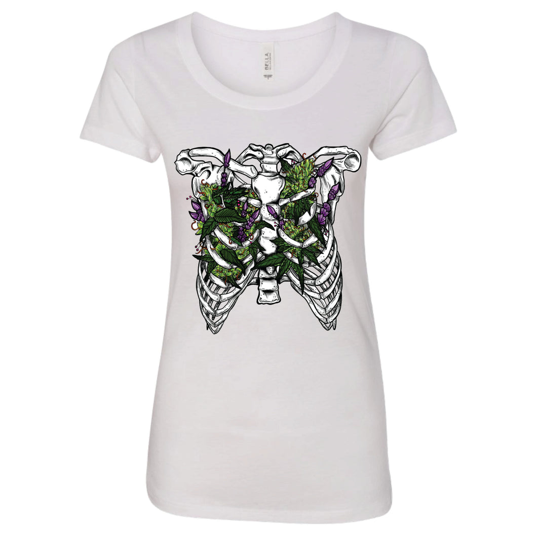 T-SHIRT: Weed Ribcage