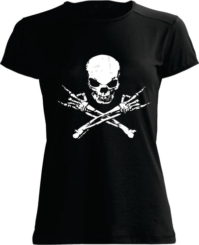 T-SHIRT: Rock n Roll Skull
