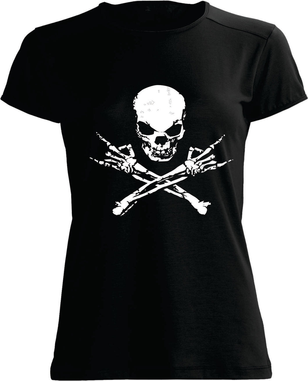 T-SHIRT: Rock n Roll Skull