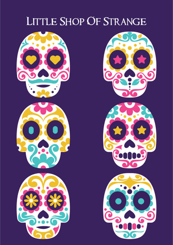 STICKERS: Sugar Skull Pack