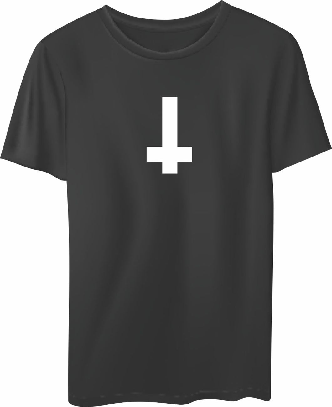 T-SHIRT: Upside Down Cross