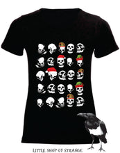 SHIRT: CHRISTMAS SKULLS