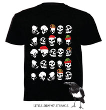 SHIRT: CHRISTMAS SKULLS