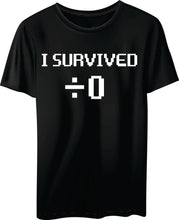 T-SHIRTS: I survived divide by zero