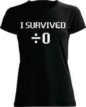 T-SHIRTS: I survived divide by zero